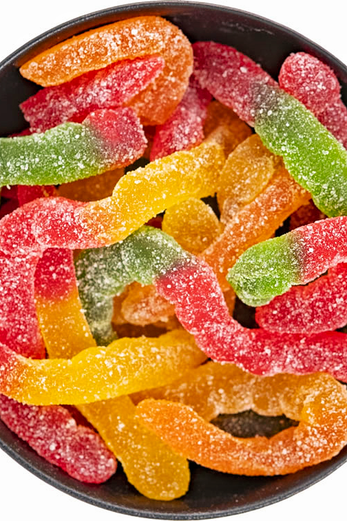 Halal Sour Gummy Worms