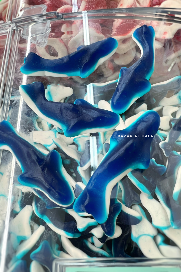 Halal Gummy - Foam Blue Sharks