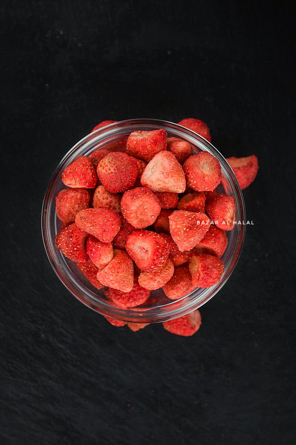 Organic Freeze Dried Whole Strawberries - Unsweetened